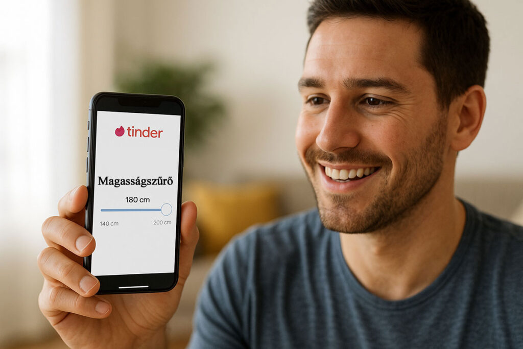Új Tinder prémium funkció: Magasságszűrő